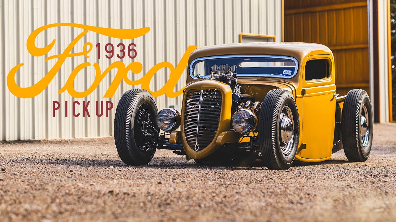 1936 Ford Hotrod Pickup // Video Tour // Bring A Trailer