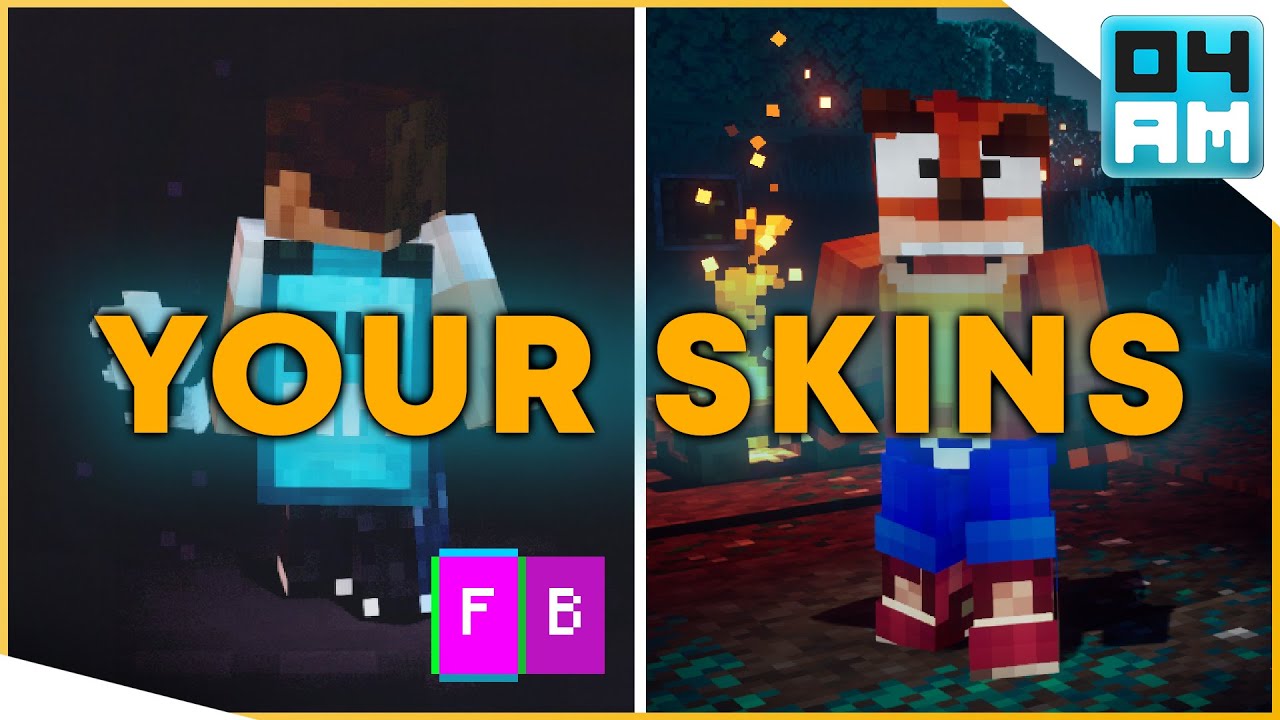 Is there a way to upload custom skins for the npcs? : r/Minecraft