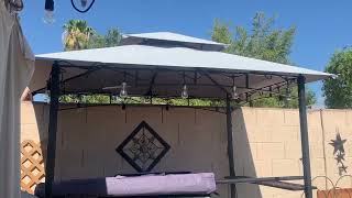 MASTERCANOPY  8 x 5 Grill Gazebo Outdoor BBQ Gazebo Canopy Review, So good we bought 2 for our yard