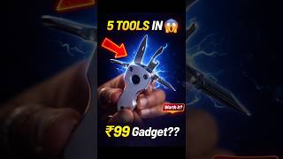 Mini keychain Gadget Under ₹99 😱 | Best Budget Multitool? #keychain #gadget #shorts