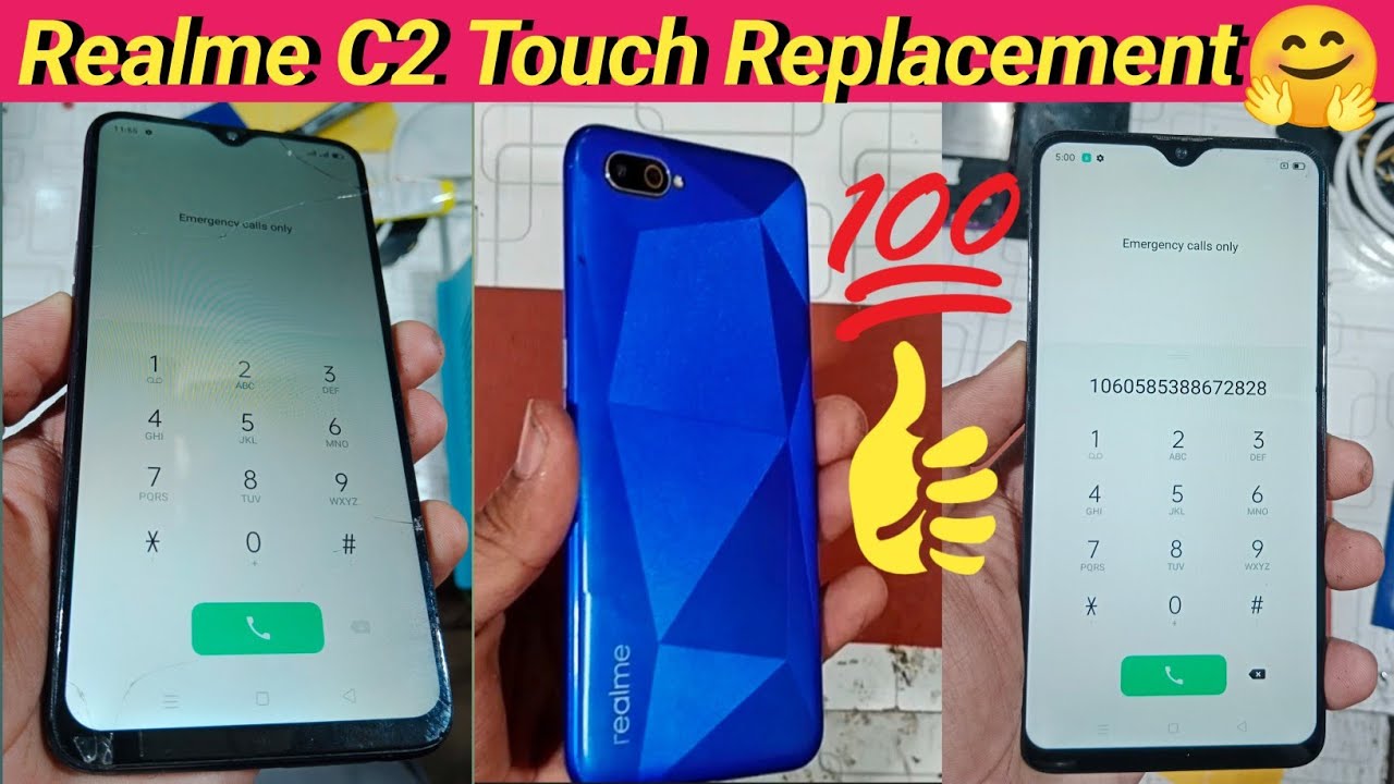 realme-c2-touch-change-how-to-realme-c2-touch-replacement-youtube