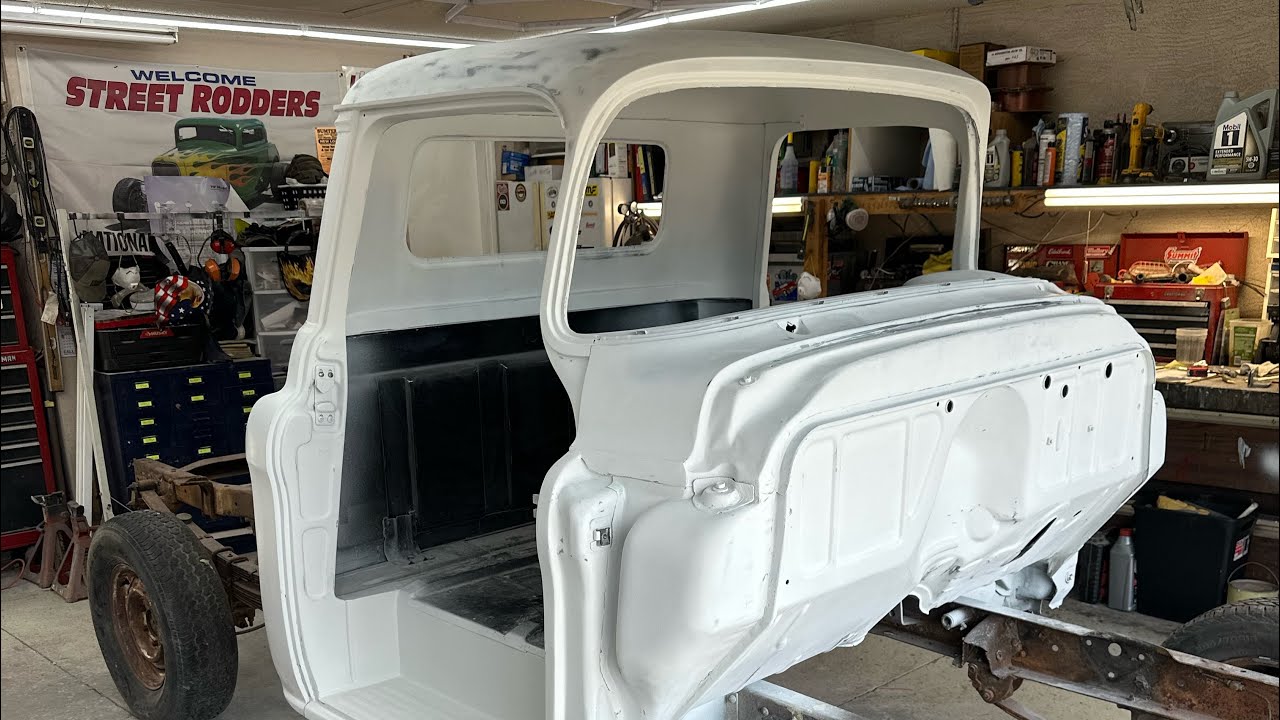 1958 Chevy Apache Truck Build: Front Suspension begins! - YouTube