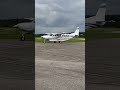 Full Power Approach and Landing dodging storms in a Cessna Caravan