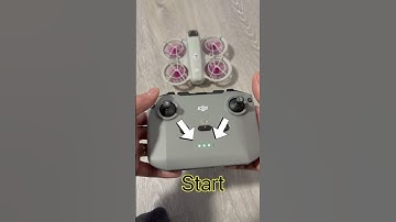 How to Start and Stop Dji Neo before takeoff