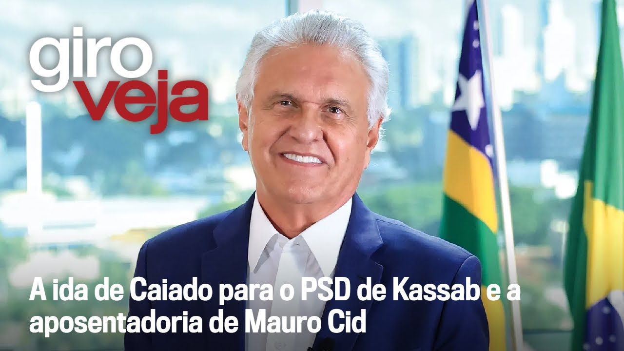 A ida de Caiado para o PSD de Kassab e a aposentadoria de Mauro Cid | Giro  VEJA