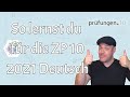 ZP 10 2021 Deutsch - So lernst du am besten dafür