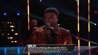 Kirk Jay Is Country Gold on Cover of "Tomorrow" - The Voice 2018 Live Top 10 Performances