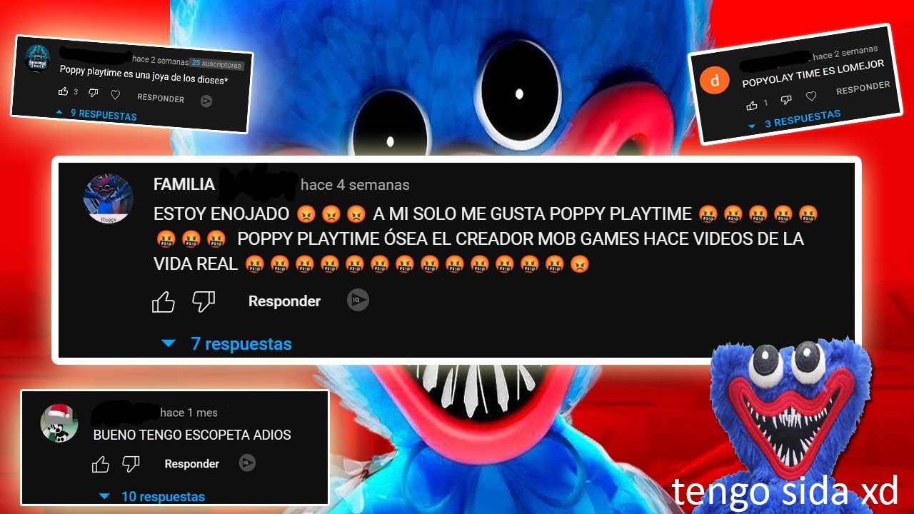 5 Minutos de Comentarios de Fans de Poppy Playtime