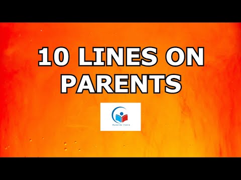 10 LINES ON PARENTS | SHORT ESSAY ON PARENTS| 10 BEST LINES ON MY PARENTS | MYGUIDEPEDIA