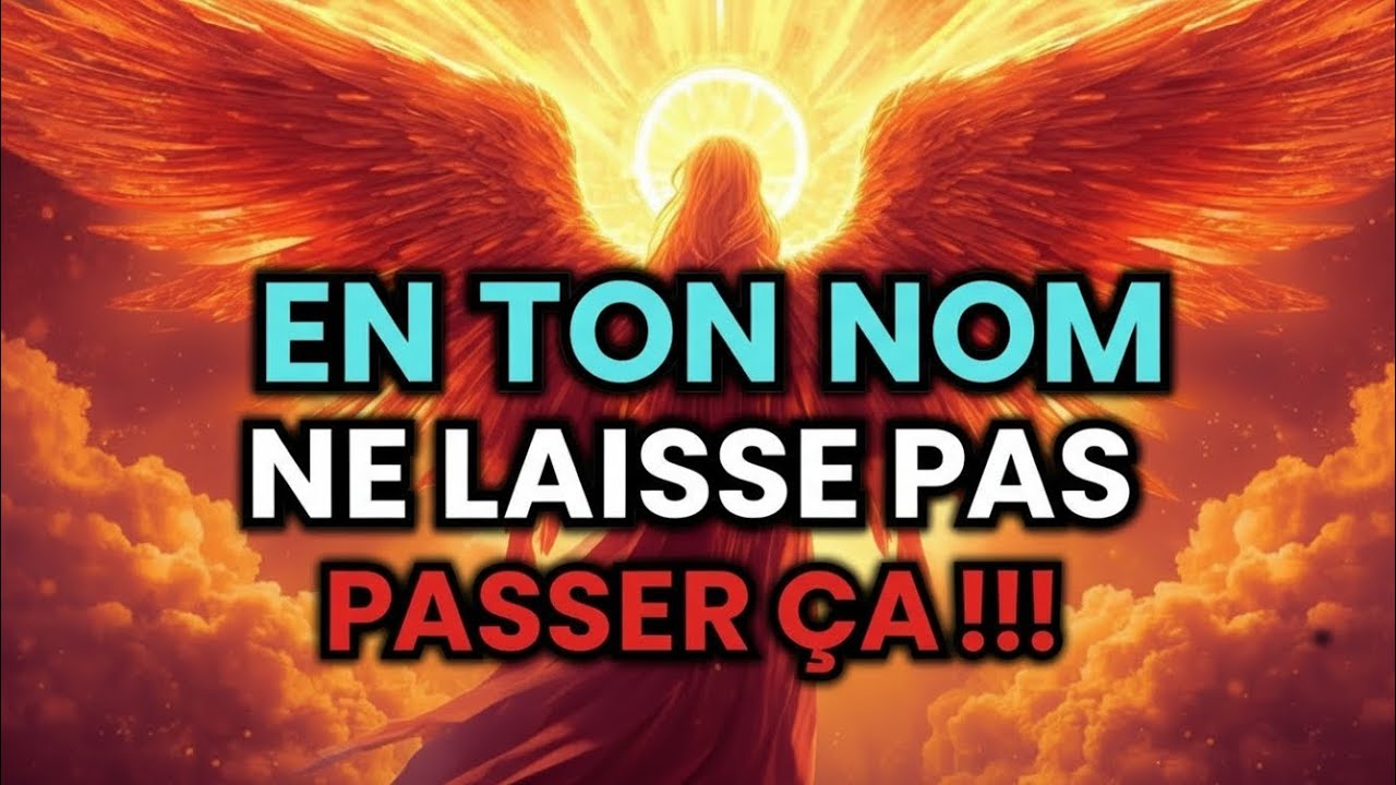 L’ÉLU, DIEU LIBÈRE UN MIRACLE EN TON NOM CE SOIR ! L’ARCHANGE MICHEL CRIE AVEC DES LARMES…