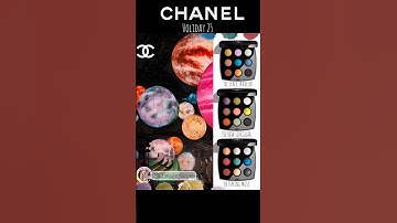 CHANEL HOLIDAY 25 MAKEUP COLLECTION 9 Colours Eyeshadow palette LES 9 OMBRES #chanelmakeup #chanel