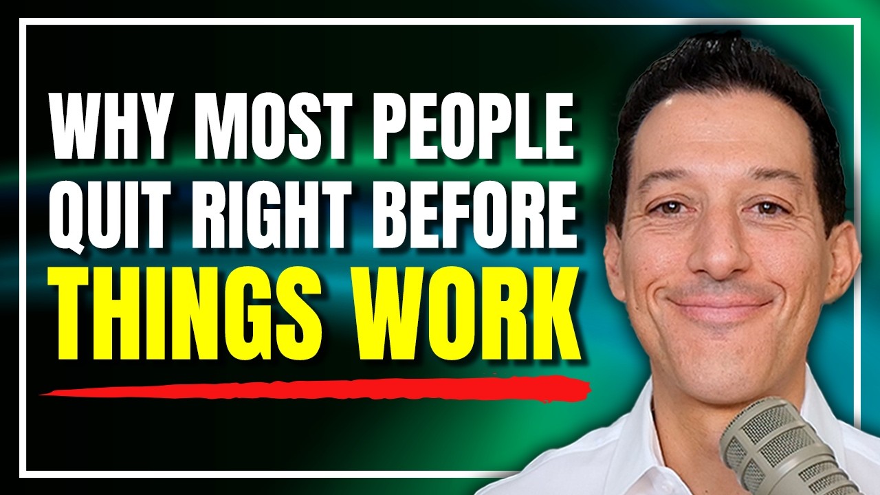Why Most People Quit Right Before Things Work