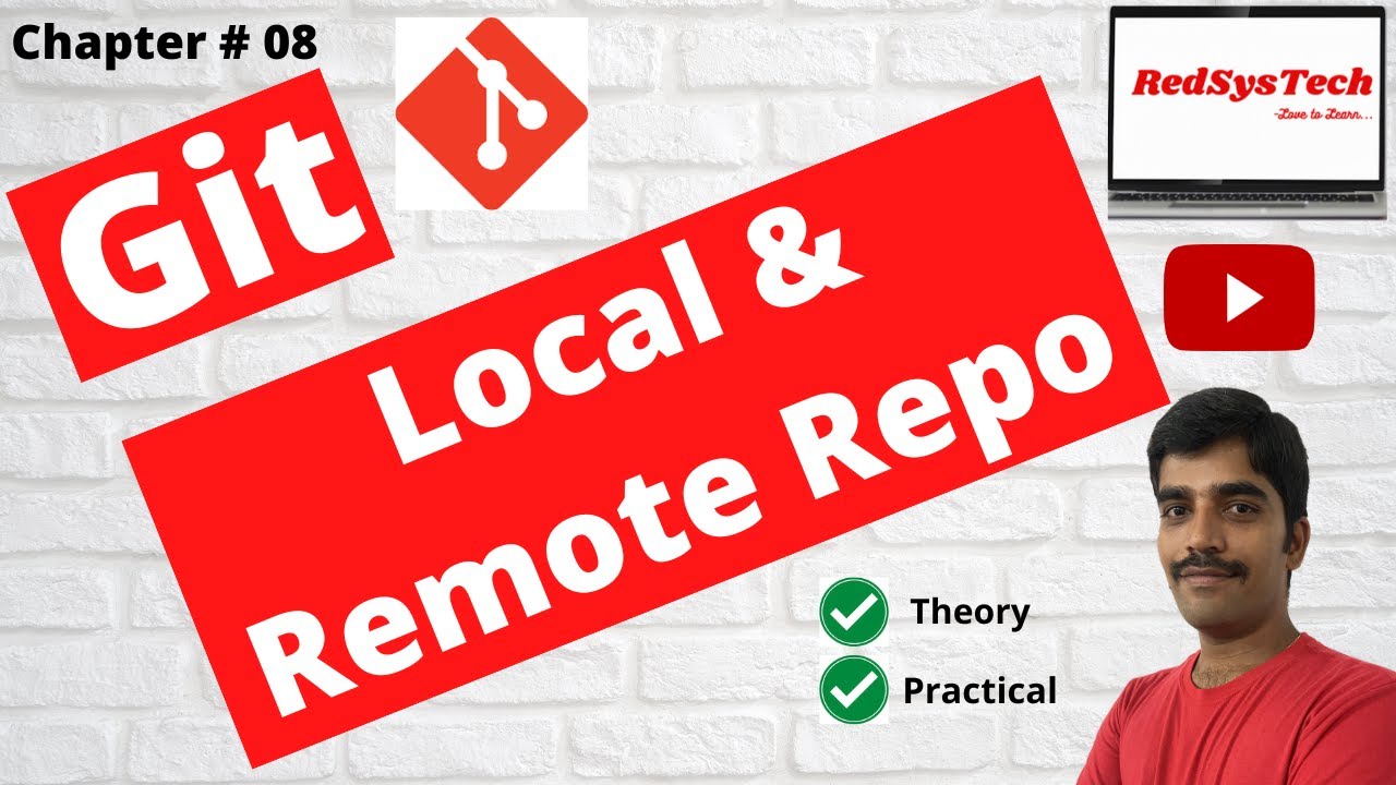 #08 Git local repository | Git Remote repository | Git basics | Git ...