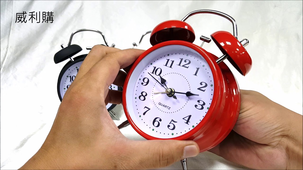 復古雙耳打鈴鬧鐘 Youtube