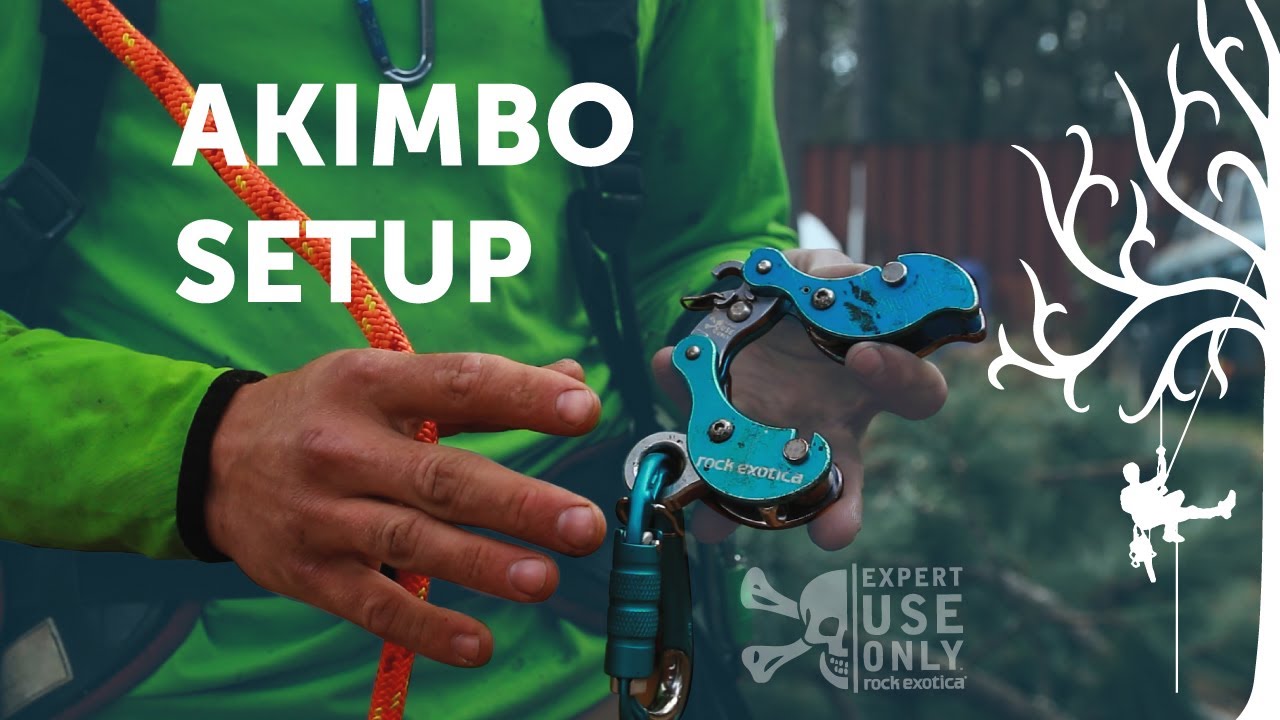 How to Set Up Your Rock Exotica Akimbo Arborist Tree Climber Gear