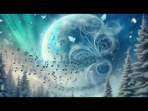 Winter Wind ♫ Relaxing Background Music ♫