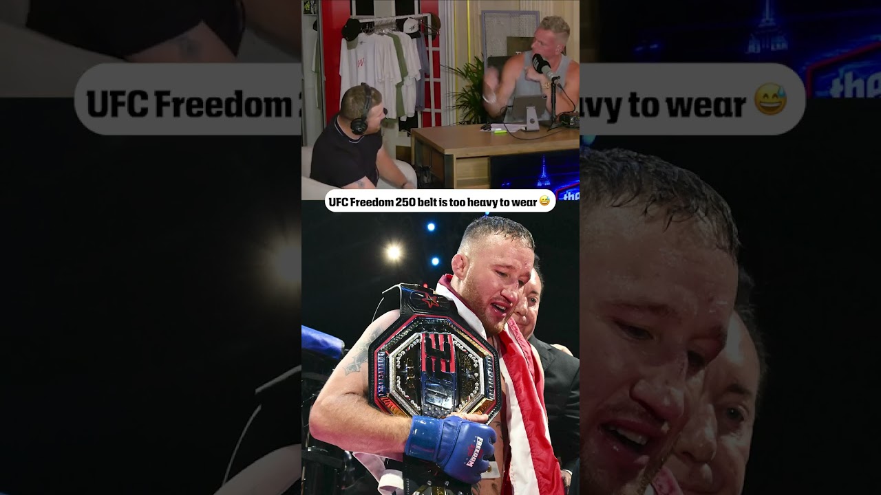Imagine Justin Gaethje turns his belt into a crown 😂