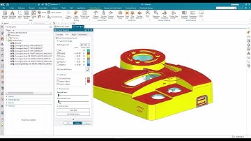 NX CAD - Mold Wizard Check Regions