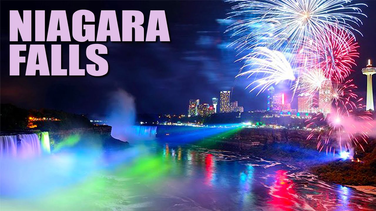 Fireworks Display (4K) Light Show (Niagara Falls Canada) YouTube