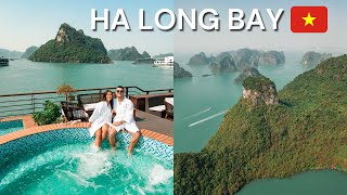 $300 Ha Long Bay Luxury Cruise 🇻🇳 | Is it worth it?! 🤔