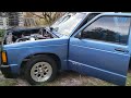 92 Chevy S10 Small block Chevy 355 on alcohol.