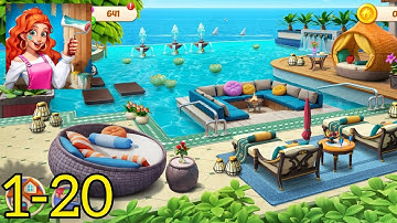 Makeover master - Home Desain Gameplay Walkthrough Part 1 Level 1-20 (Android) #gamingvideos