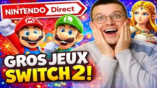ATTENTION : Les prochains jeux nintendo switch  2 vont les exploser les attentes 💥🎮