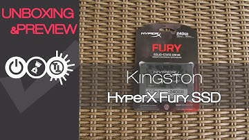 Kingston HyperX Fury SSD Review & Unboxing