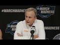 Tennessee Postgame Press Conference (2026 Men's Elite Eight)