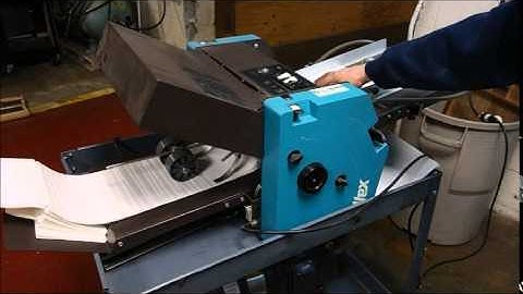 Faltex Model 711 Air Feed Paper Folder