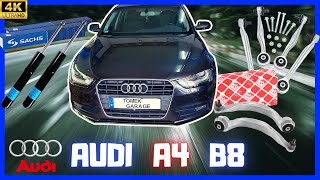 Zawsze Musi Coś  Pójść Nie Tak 🤦‍♂️ Audi A4 B8 - Wymiana Wahaczy i Amortyzatorów - Duża Inspekcja