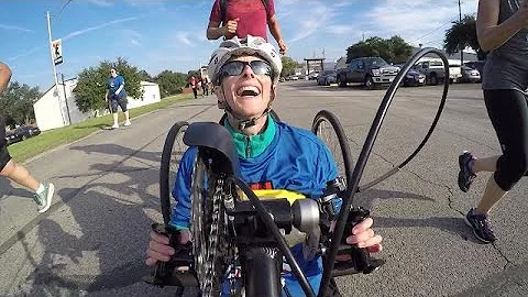 Paralyzed athlete Laurie Allen returns to racing