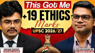 How AIR 33 Mayank Improved His Ethics Score by 19 Marks | UPSC Ethics Strategy | Sarrthi IAS