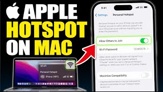 How to enable Apple Hotspot sharing with Mac - Easy Tutorial