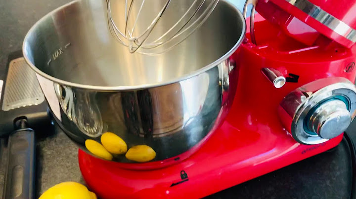 Ambiano red premium stand mixer review