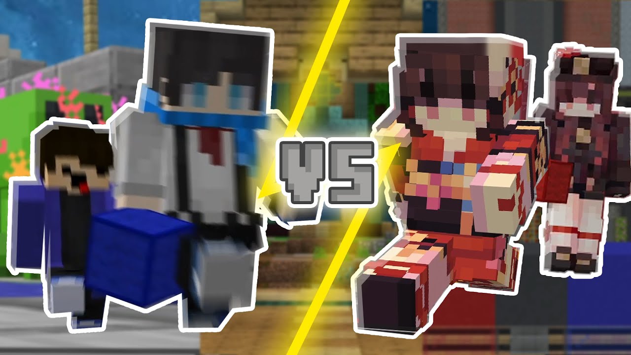 2 YouTubers vs 2 Tryhards Egirls. - YouTube