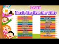 Preschool learnings  kids learnings collection tamilarasi english vocabulary