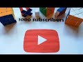 1000 Subscribers Paper 3x3 GIVEAWAY!! (closed)