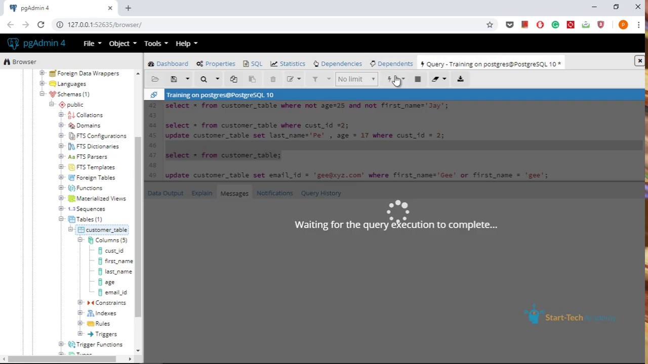 How to edit and update old data in database using SQL - YouTube