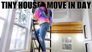 Officially Moving Into My Tiny House! Moving Vlog