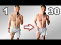 I GOT SHREDDED IN 30 DAYS (Realistic Results)