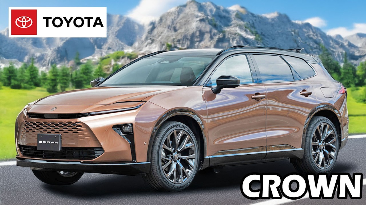 Toyota Crown Estate interior colors, features - YouTube