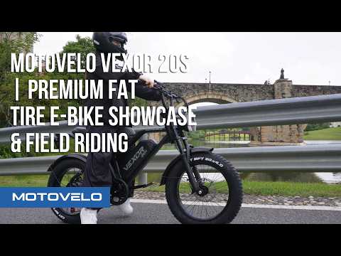 MOTOVELO TN8 Pro park trails and hills