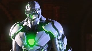 Injustice 2 - Cyborg vs Grid (Story Battle 39) [HD]