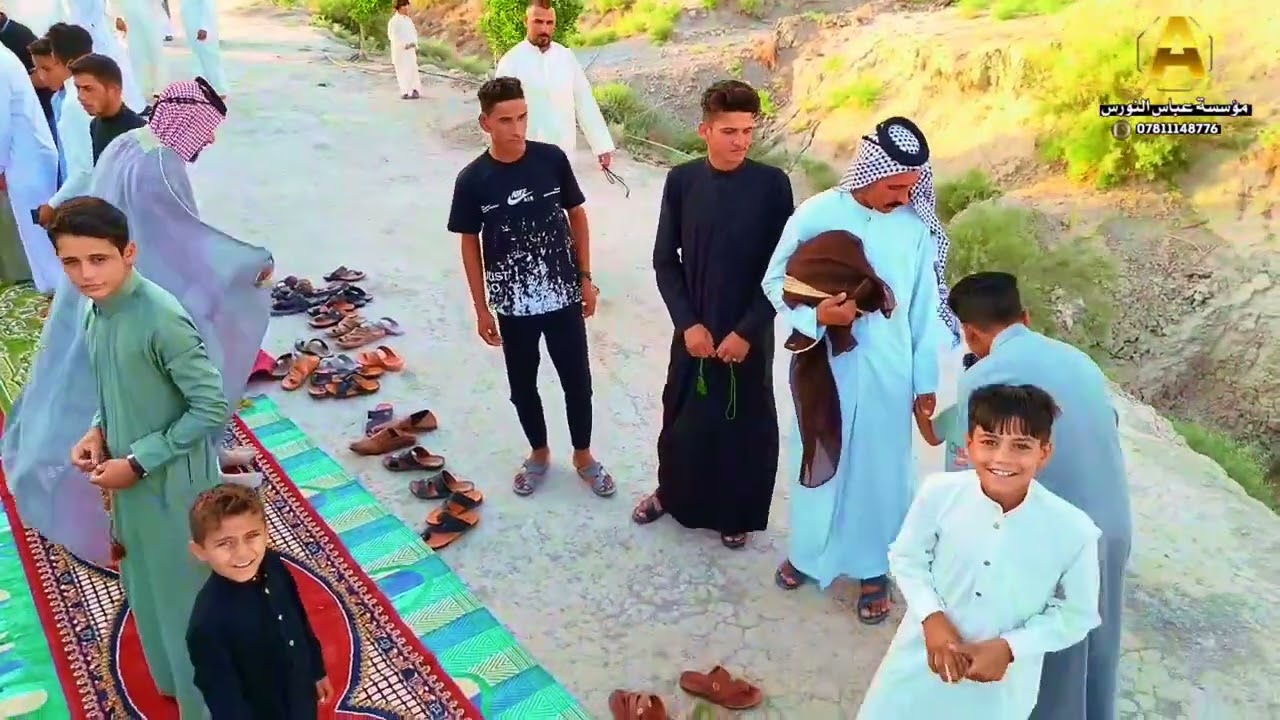 الف مبروك للحبيب حفله فاف واثق منخي رسن في قضاءالدوايه للتصويروالمونتاج مؤسسه عباس النورس