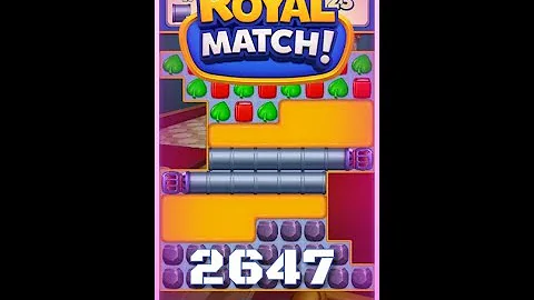 Royal Match Level 2647 - No Boosters Gameplay