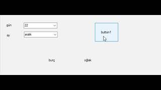 22. Örnek = C# Burç Hesaplama