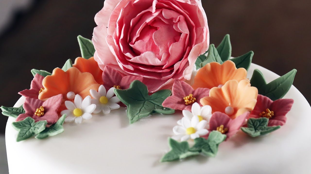 blommor dekoration tårta blommor dekoration tårta