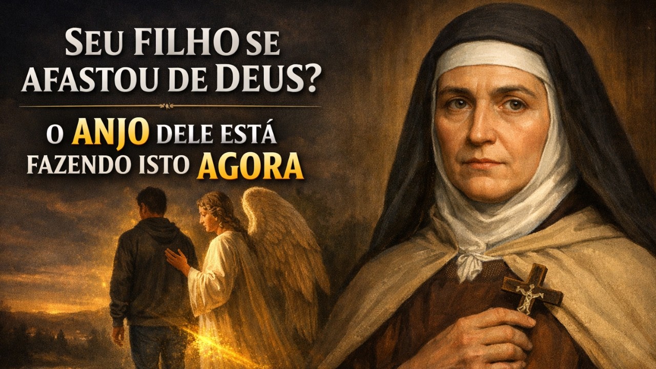 Seu filho se afastou de Deus Santa Teresa revela o que o anjo da guarda dele está fazendo agora