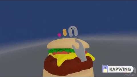 Sculpting a burger in virtual reality with Oculus Medium